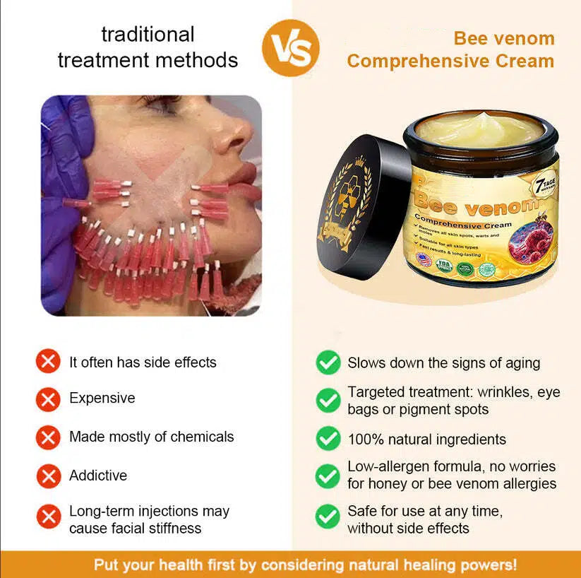 Made and Shipped from USA ✨Bee venom Comprehensive Cream 🔥 LAST DAY 80% OFF 💎💎