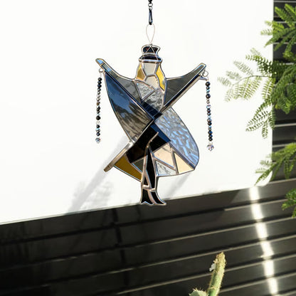 🔥LAST DAY 57% OFF -💃Stevie Nicks🤘 Handmade Stained Glass Spinner