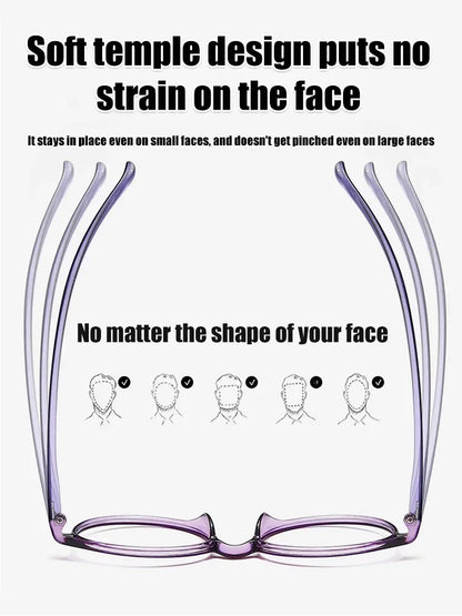 Ultra-lightweight anti-blue light integrated reading glasses(0°-1000° Automatic Adjustment)