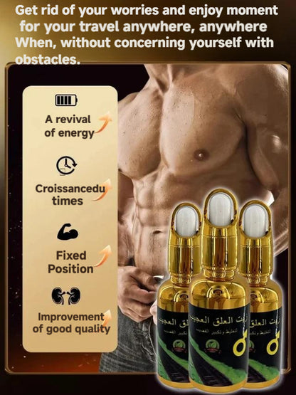 【Effect in one second】Leech essential oil for male enlargement