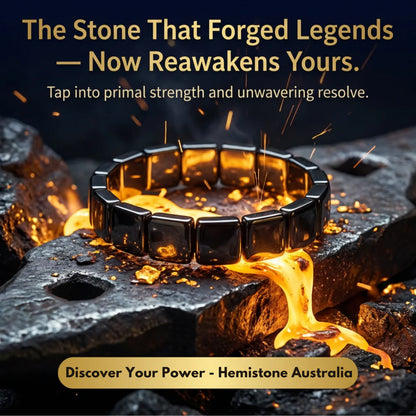 Globemrt® Hematite Bracelet : Keep the edge other men quietly lose. Not through belief. Through something you actually feel — every day. Or your money back.