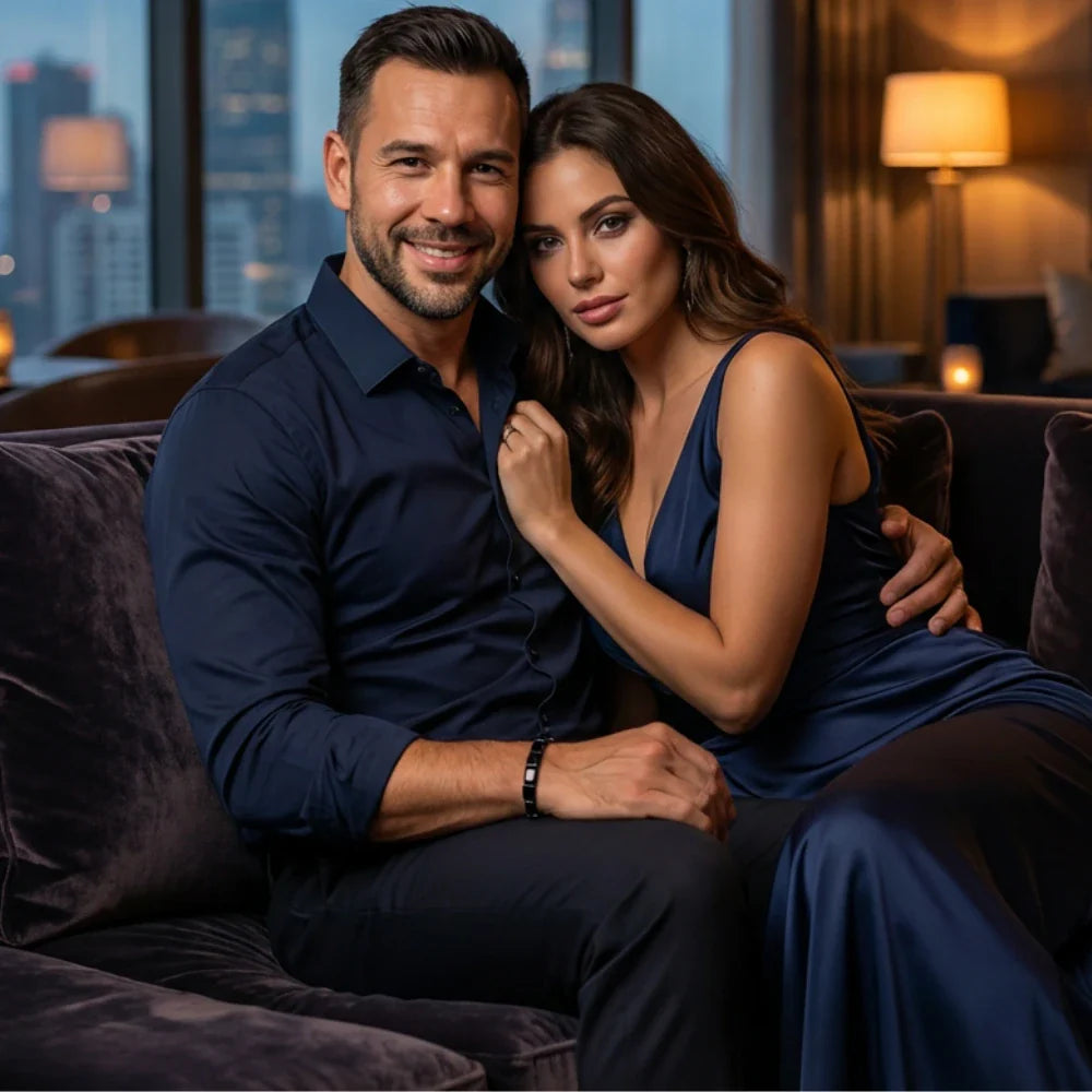 Globemrt® Hematite Bracelet : Keep the edge other men quietly lose. Not through belief. Through something you actually feel — every day. Or your money back.