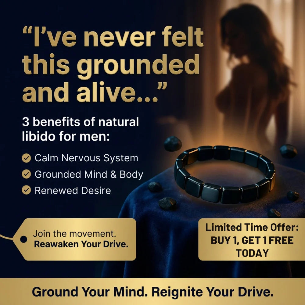 Globemrt® Hematite Bracelet : Keep the edge other men quietly lose. Not through belief. Through something you actually feel — every day. Or your money back.