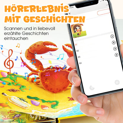 Pop-Up Book With Animal Motifs For Children